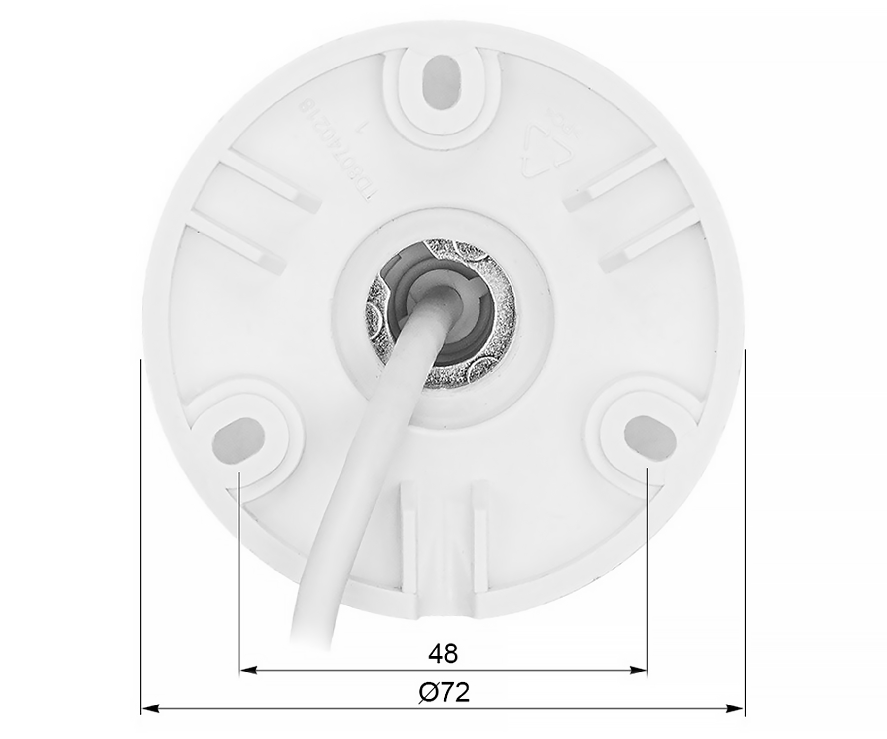 KAMERA IP TC-C38WS 3LRA-4 Color Maker / Lite Series - 8Mpx 4mm TIANDY-1955695