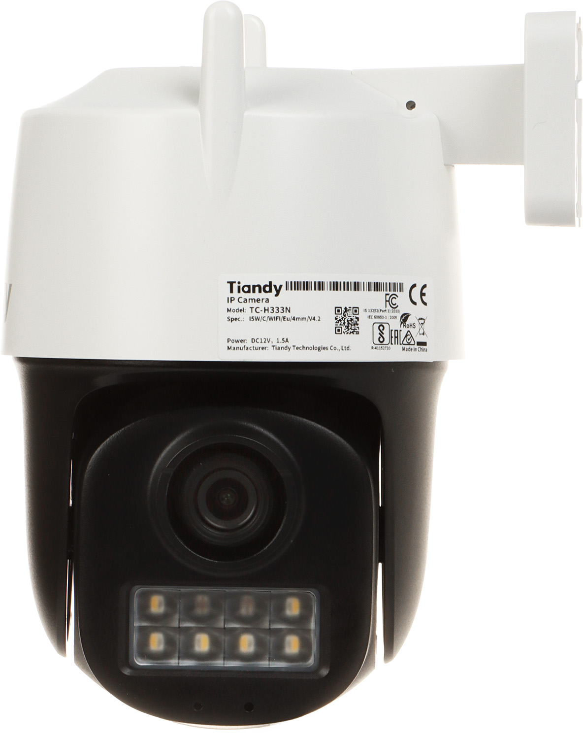 KAMERA IP OBROTOWA ZEWNĘTRZNA TC-H333N SPEC:I5W/C/WIFI/EU/4MM/V4.2 Wi-Fi, Color Maker - 3Mpx 4mm TIANDY-1956775