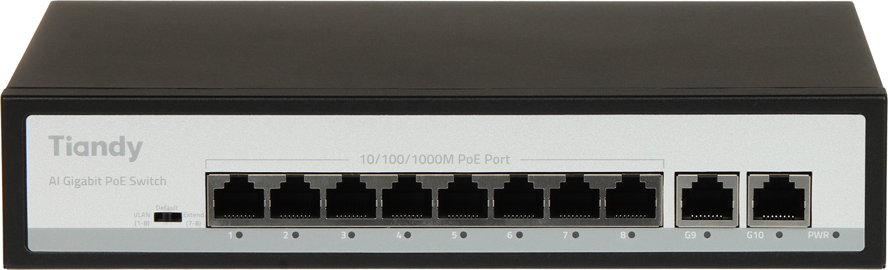 SWITCH POE TC-P3S010 SPEC:G/0820/AT/110 8-PORTOWY TIANDY-1956798
