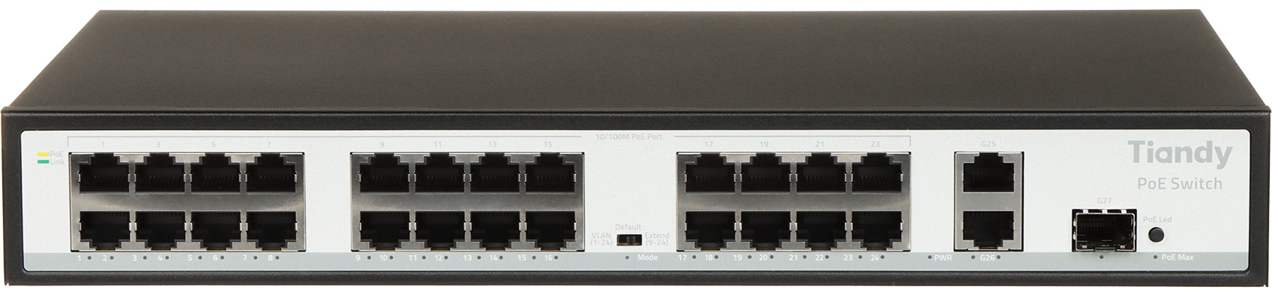 SWITCH POE TC-P3S027 SPEC:H/2421/AT/260 24-PORTOWY SFP TIANDY-1956758