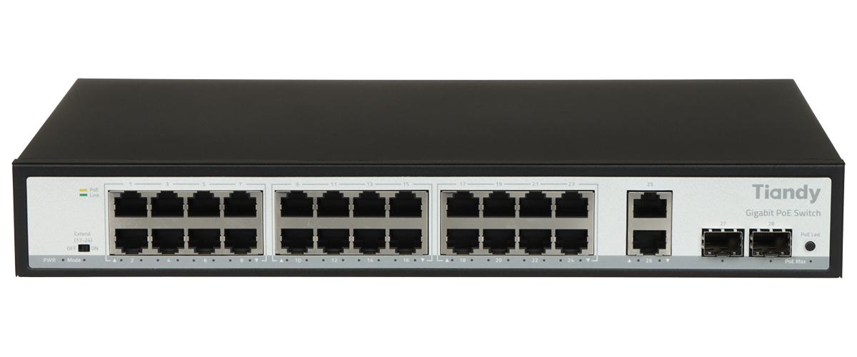 SWITCH POE TC-P3S028 SPEC:G/2422/AT/280 24-PORTOWY SFP TIANDY-1956840