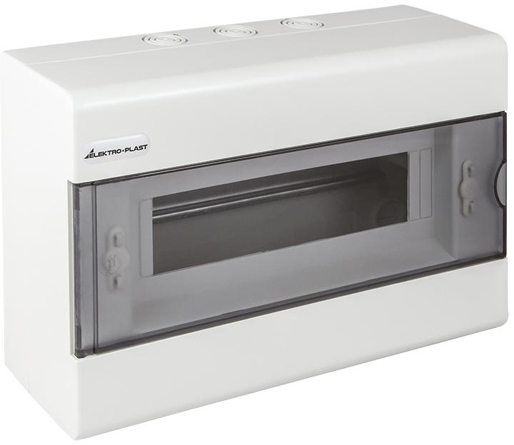Rozdzielnica modułowa 1x12 natynkowa (N+PE) IP40 SRn-12-1772712