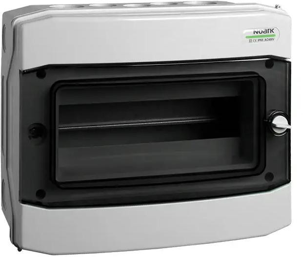 PLASTIKOWA OBUDOWA INSTALACYJNA Natynkowa IP65 1X12 modułów. PHS 12T NOARK 101494-1919993