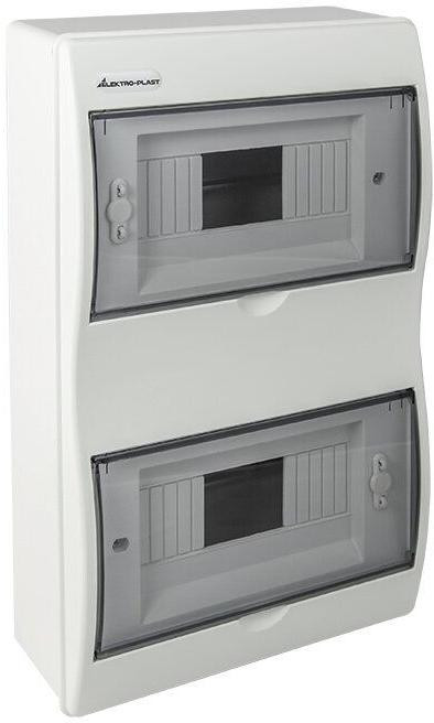Rozdzielnica n/t RN-16 Fala (N+PE) IP40 403x238x95mm, biała | 7.4 Elektro-Plast Opatówek-1926857