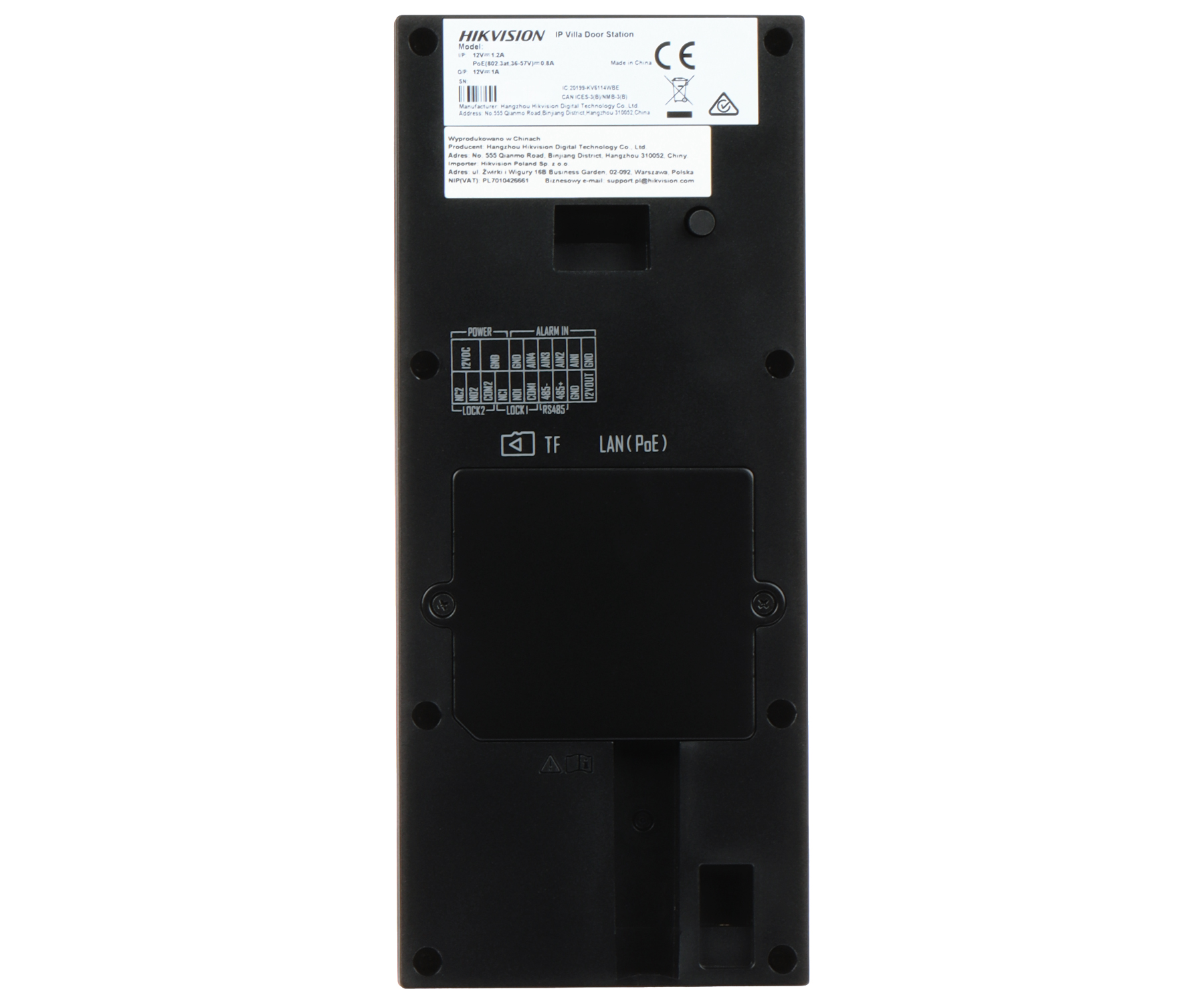 WIDEODOMOFON DS-KV6114-ME1 - 4Mpx Hikvision-1884141