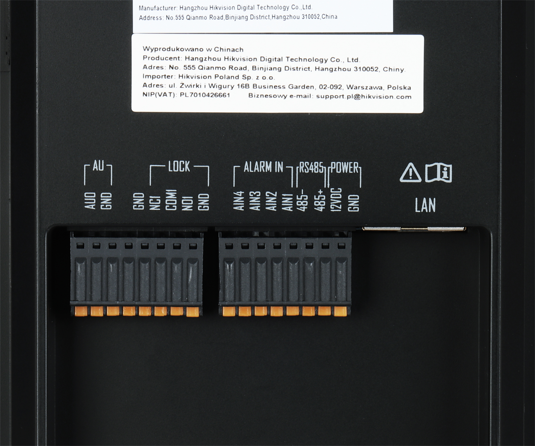 WIDEODOMOFON DS-KV6133-WME1/SURFACE - 1080p Hikvision-1883679
