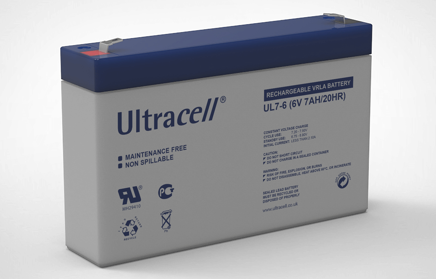 Akumulator AGM ULTRACELL UL 6V 7Ah-1873223