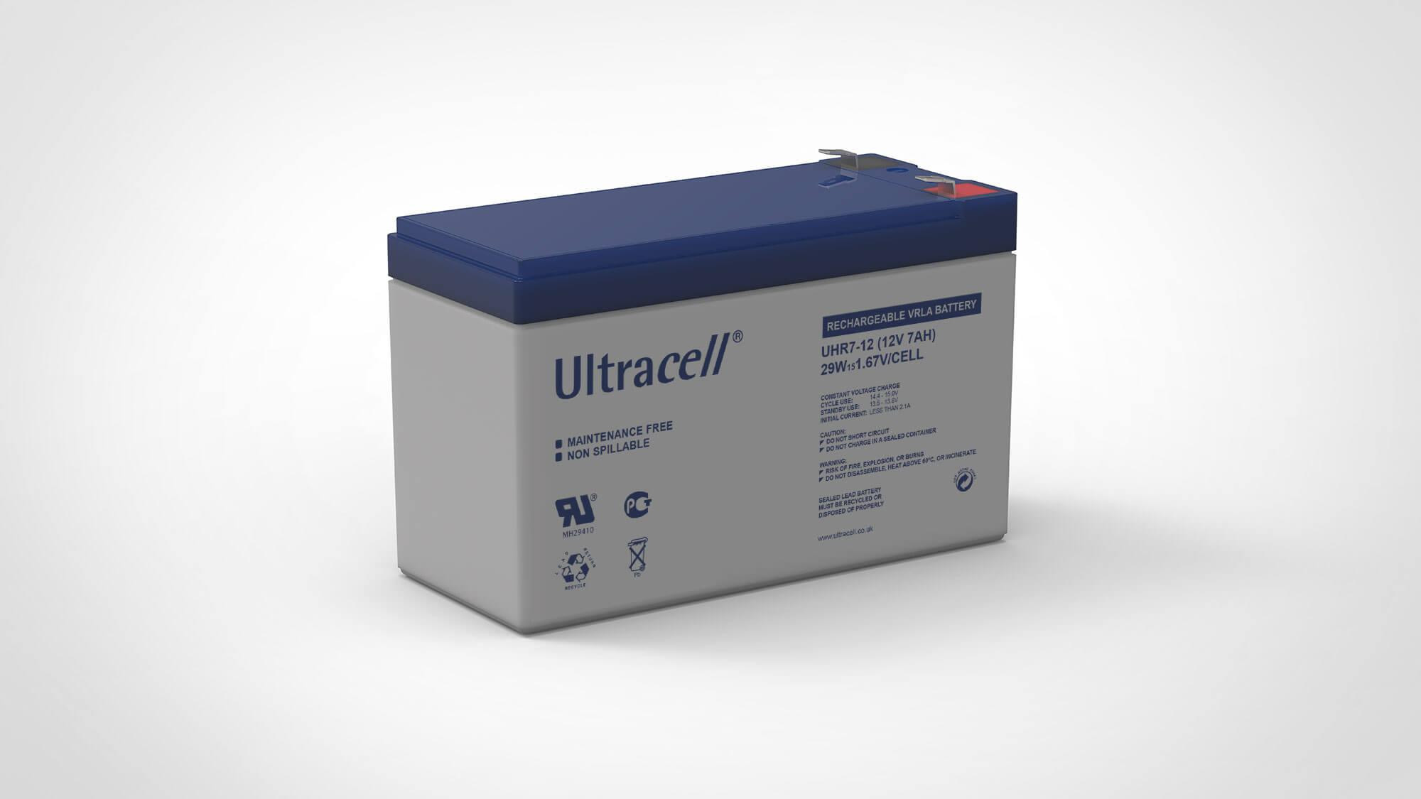 Akumulator AGM ULTRACELL UHR 12V 7Ah-1931980