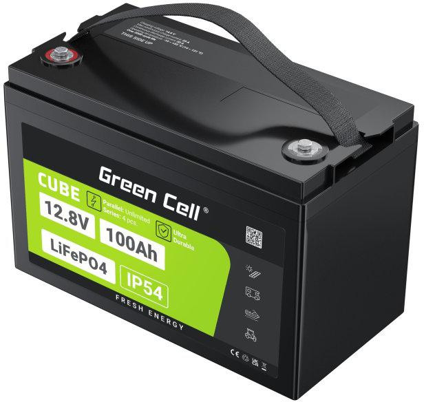 AKUMULATOR LITOWO-ŻELAZOWO-FOSFORANOWY LiFePO4 Green Cell Cube 12.8V 100Ah LFPGC12V100AH-1917544