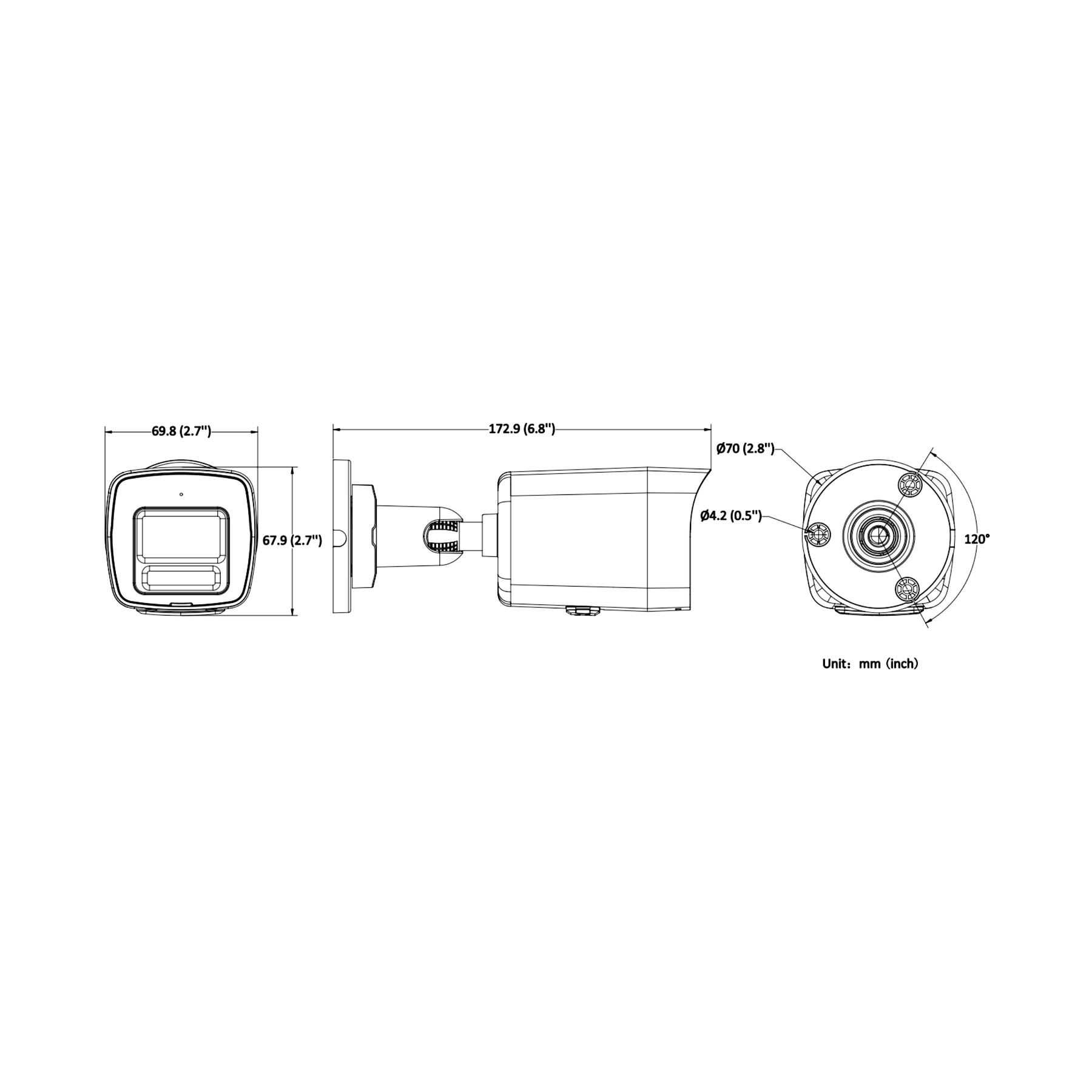 KAMERA IP DS-2CD1047G3H-LIUF 2.8MM PL ColorVu 3.0 Smart Hybrid Light - 4Mpx 2.8mm Hikvision-1883760