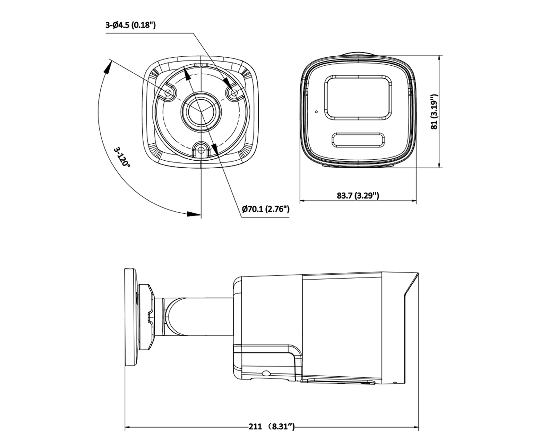 KAMERA IP DS-2CD1T47G3H-LIUF/SRB 4MM PL ColorVu 3.0 4Mpx Hikvision-1971491