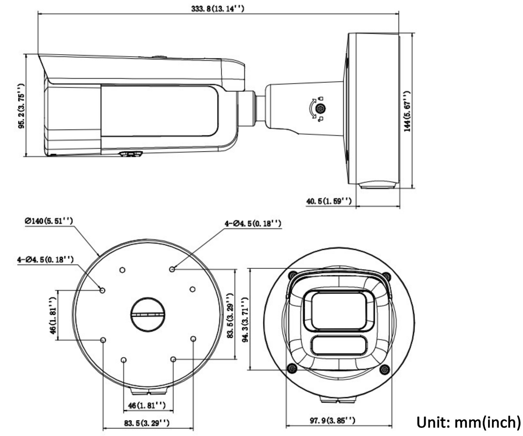 KAMERA WANDALOODPORNA IP DS-2CD26166G3-IZS2UY/SL(2.8-12MM)(EF) Smart Hybrid Light ColorVu 3.0 - 16Mpx - MOTOZOOM Hikvision-1972069