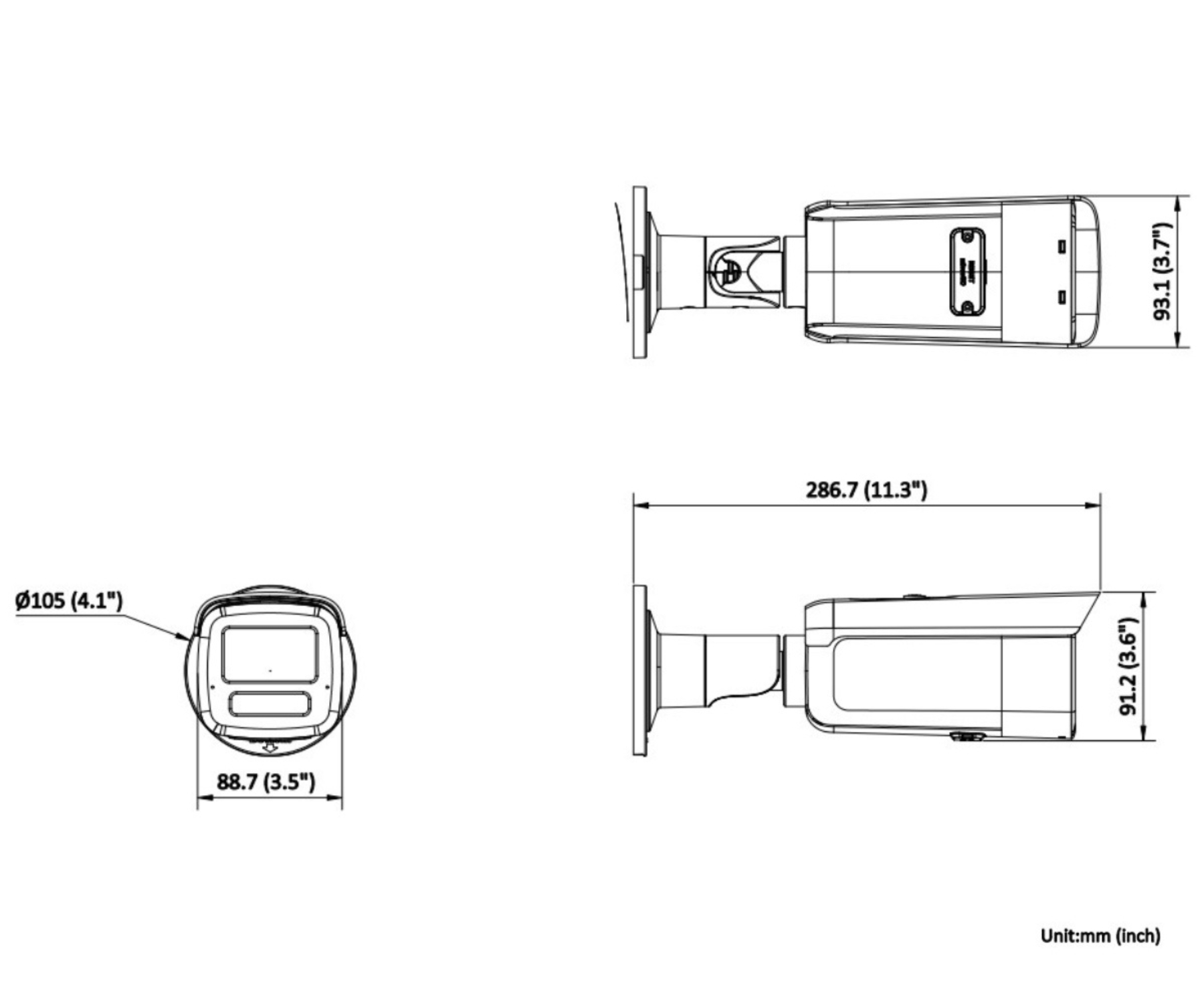 KAMERA IP DS-2CD2T86G2H-IS2U/SL 2.8MM EF PL(POL) Smart Hybrid Light AcuSense - 4Mpx Hikvision-1954524