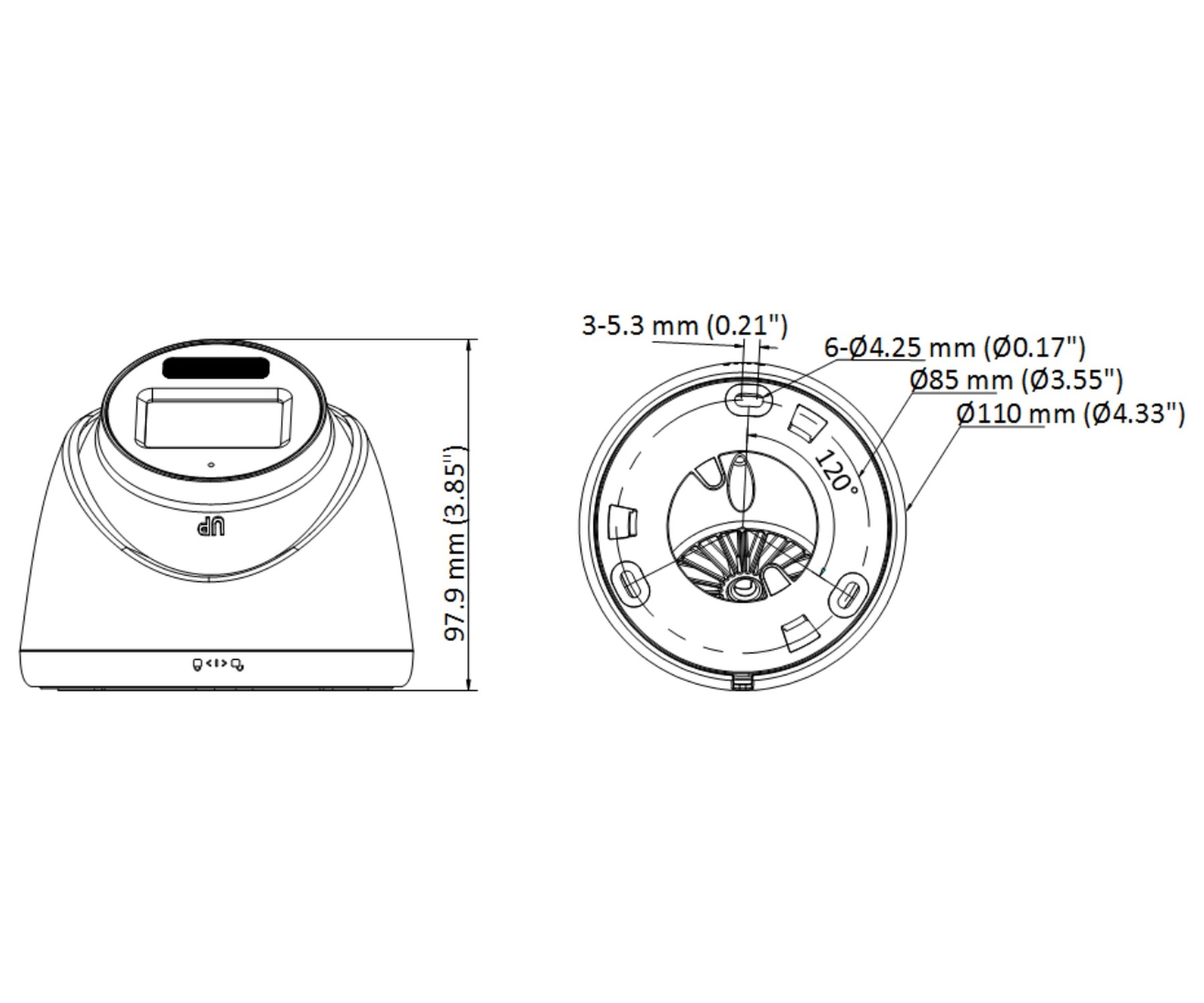 KAMERA HD-TVI DS-2CE78D0T-LTS(2.8MM) Smart Hybrid Light - 1080p Hikvision-1789495