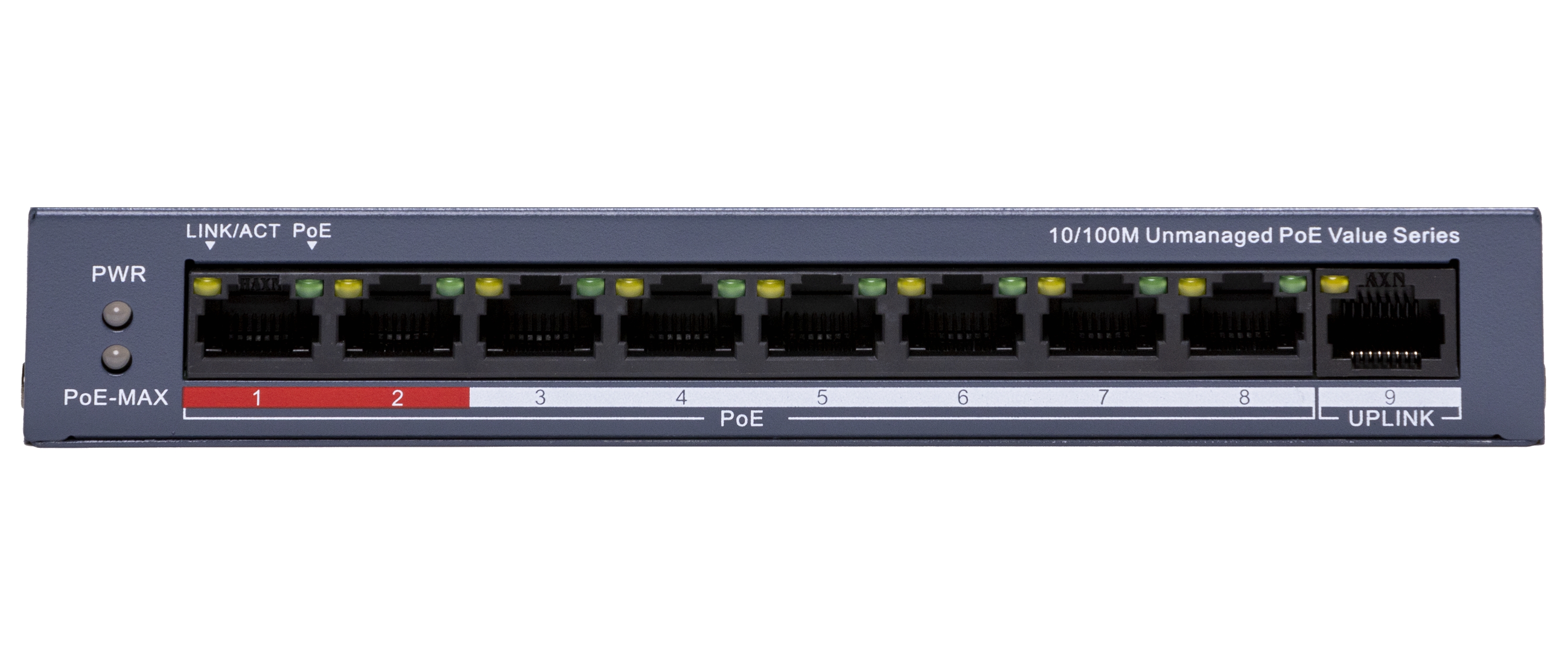 SWITCH POE DS-3E0109P-E/M(C) 8-PORTOWY + 1X UPLINK Hikvision-1954909
