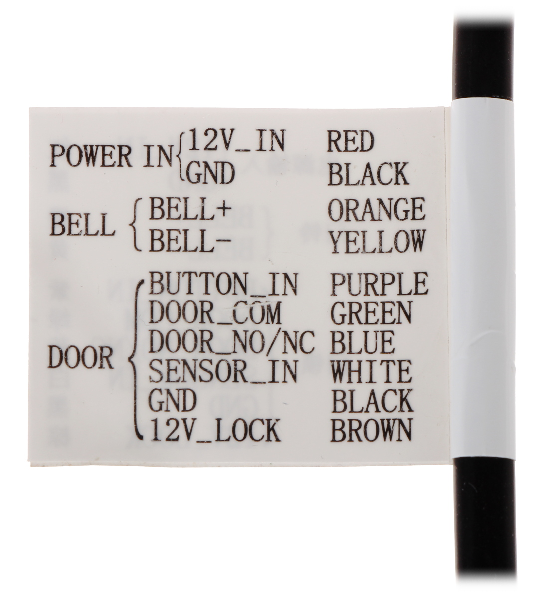 ZAMEK SZYFROWY DS-K1T801E Hikvision-1974592
