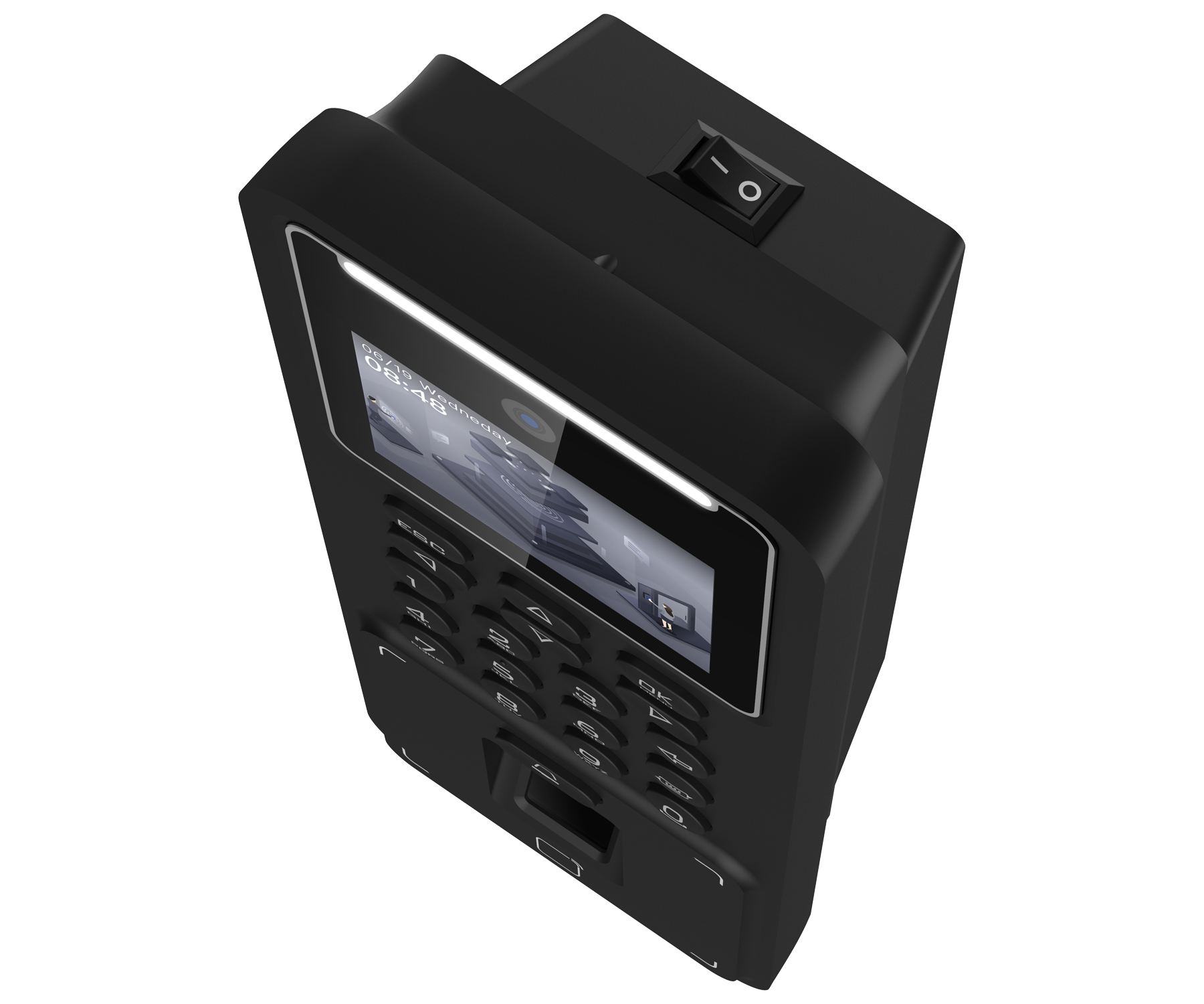 ZAMEK SZYFROWY DS-K1T808EFWX-B/S Hikvision-1883904