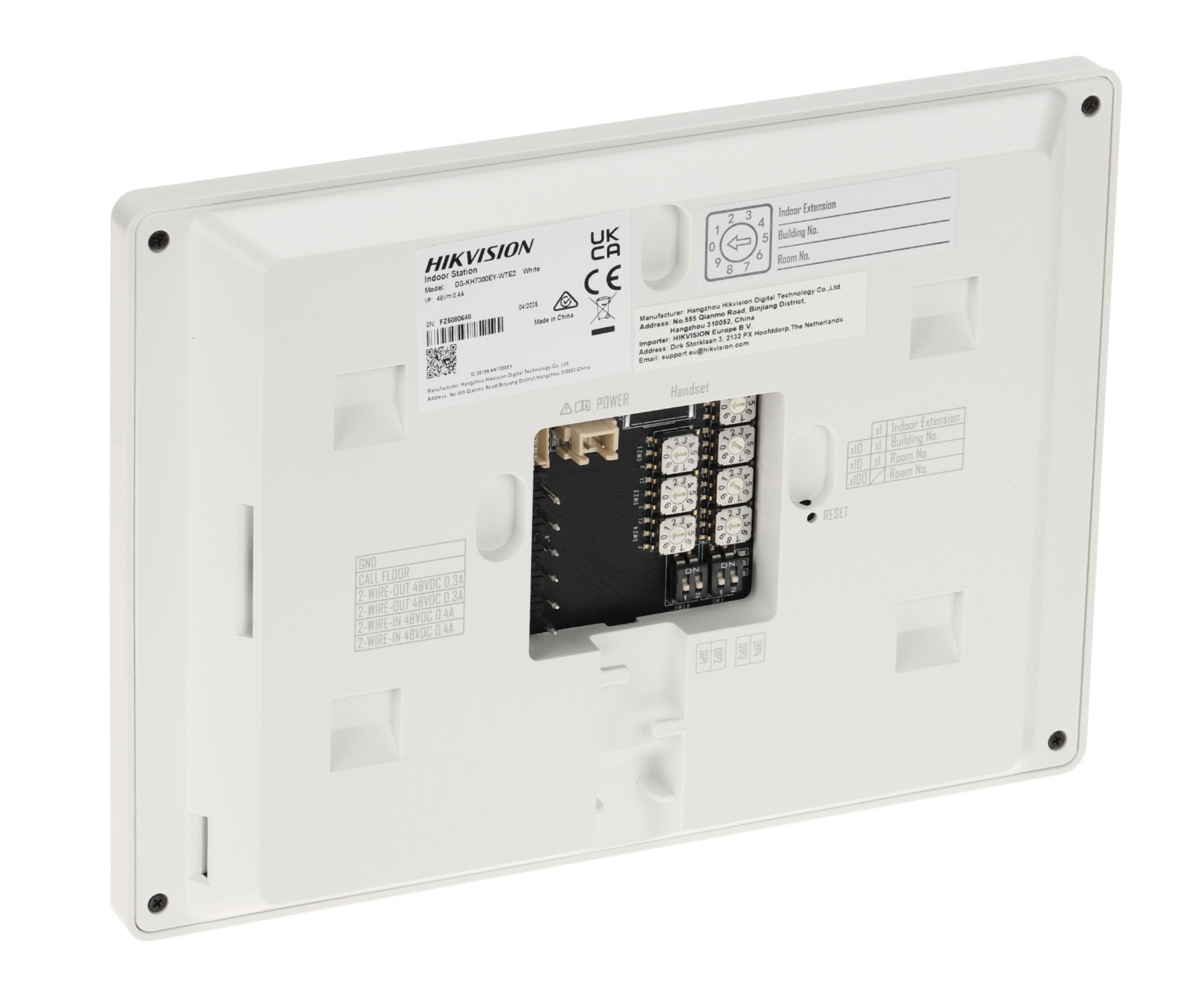 ZESTAW WIDEODOMOFONOWY DS-KIS705EY/2MONITORS Hikvision-1951240