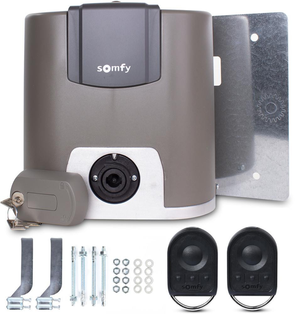 Zestaw Somfy Elixo 3S+ IO Standard Pack do 600kg bram przesuwnych-1949494
