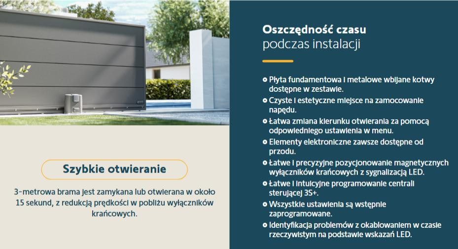 Zestaw Somfy Elixo 3S+ IO Comfort Pack do 600kg bram przesuwnych-1953114