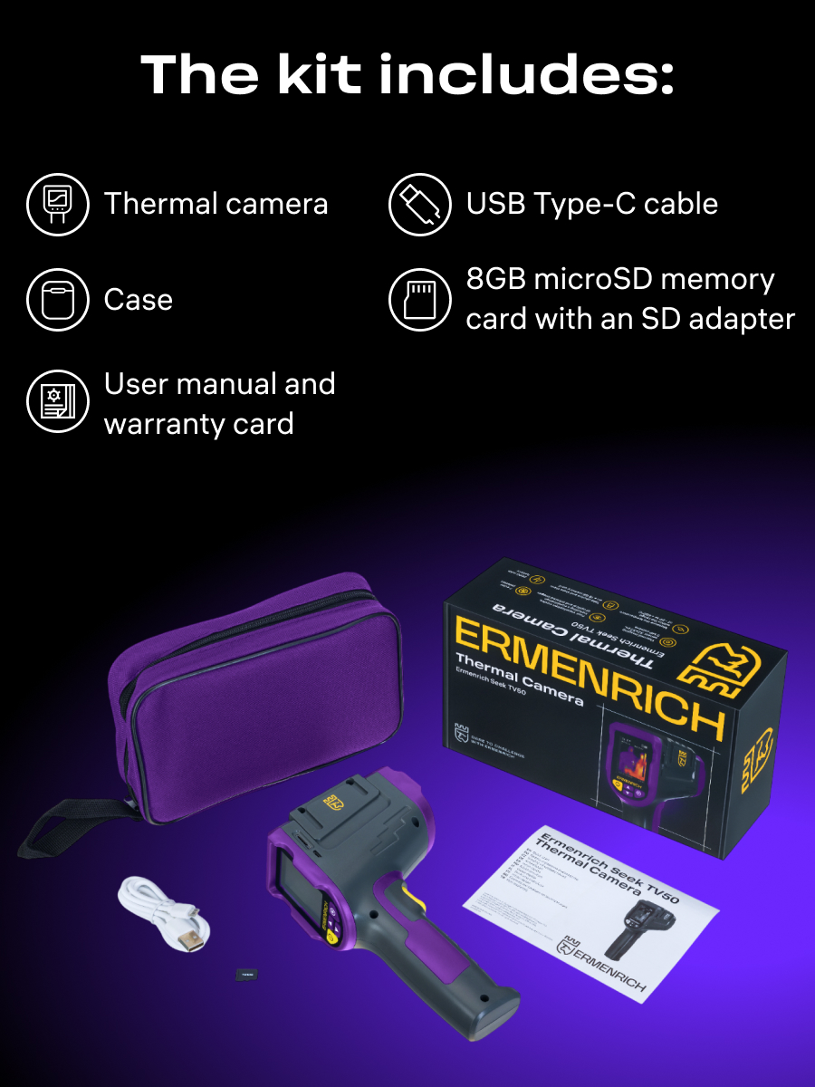 Kamera termowizyjna Ermenrich Seek TV50-1941651