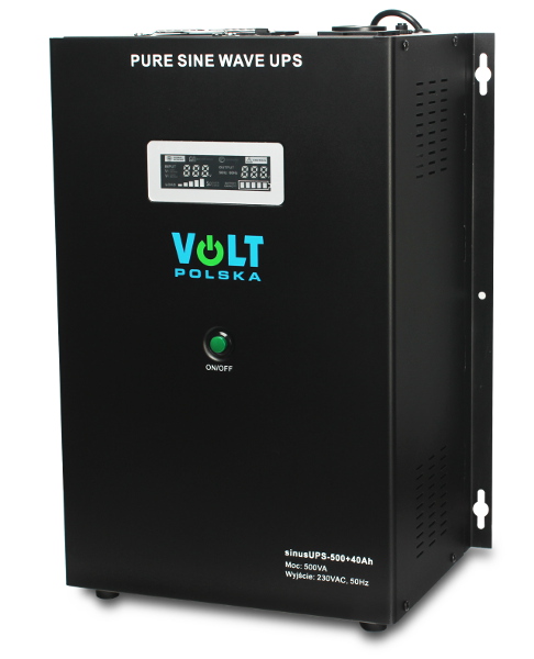 Przetwornica VOLT POLSKA SinusUPS-500 40AH 12V 300/500W-1605375
