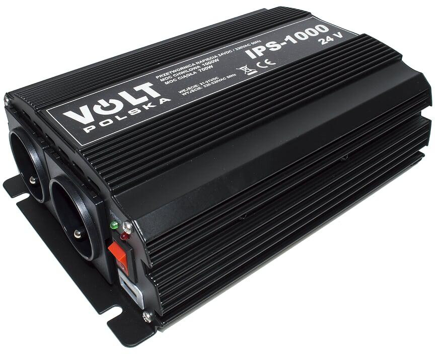 PRZETWORNICA VOLT POLSKA IPS-1000 24V / 230V 700/1000 W-1891407