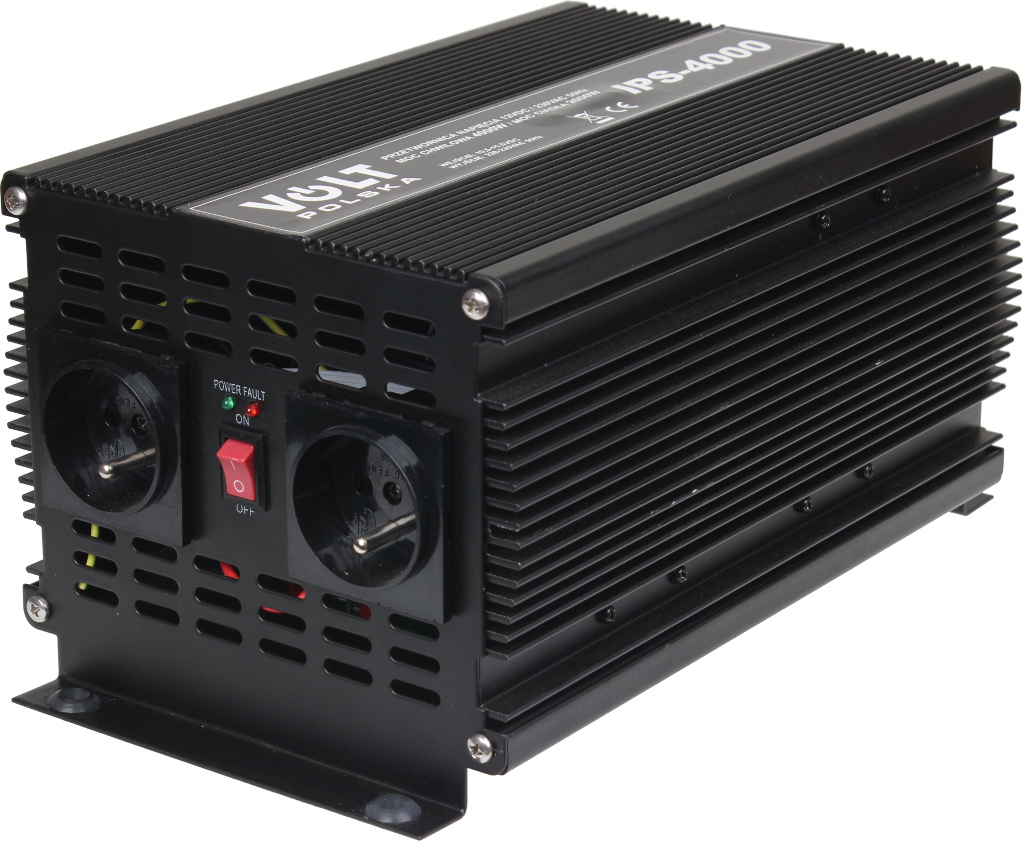PRZETWORNICA VOLT POLSKA IPS-4000 12V / 230V 2000/4000 W-1607599