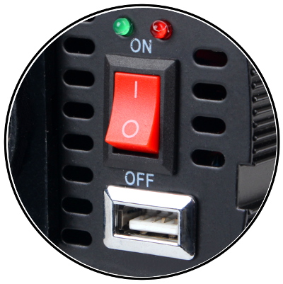 PRZETWORNICA VOLT POLSKA IPS-500 PLUS 12V / 230V 350/500 W-1607623