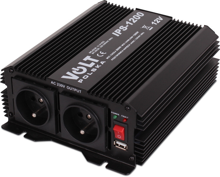 PRZETWORNICA VOLT POLSKA IPS-1200 12V 230V 800/1200W-1895036