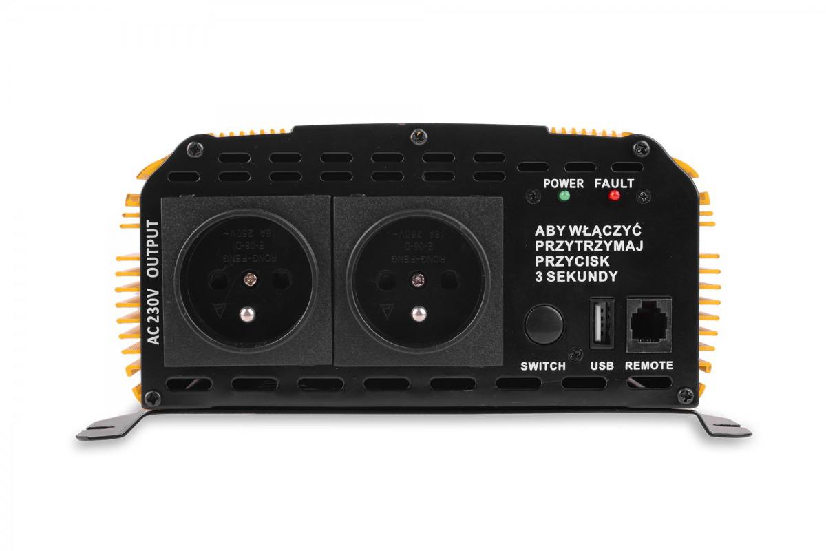 PRZETWORNICA VOLT POLSKA SINUS PLUS 1200 24V / 230V 600/1200W-1597323