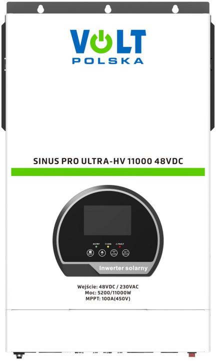 Przetwornica inwerter solarny Volt Polska SinusPro Ultra-HV 11000 48V/230V 5200/11000W 100A MPPT (45-1850334