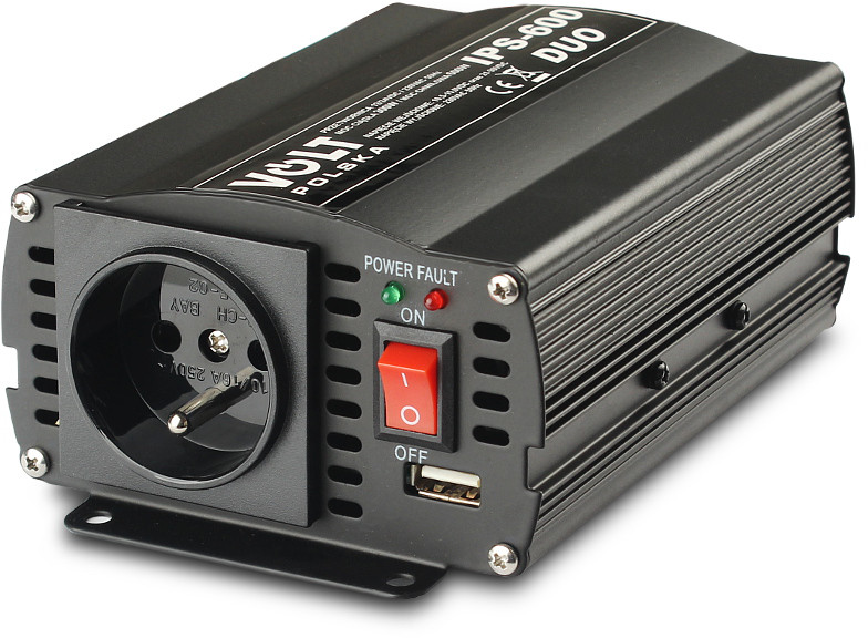 PRZETWORNICA VOLT POLSKA IPS-600 DUO 12V 24V/230V 300/600W-1892215
