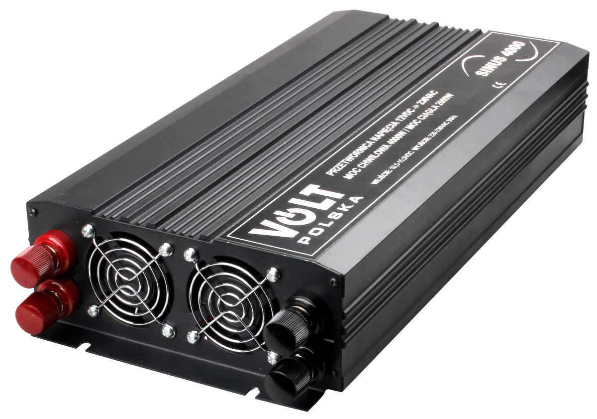 PRZETWORNICA VOLT POLSKA SINUS 4000 12V / 230V 2000/4000W-1891563