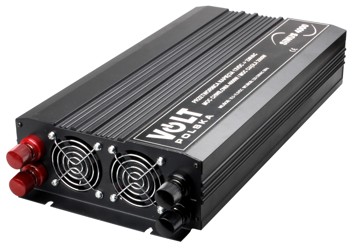 PRZETWORNICA VOLT POLSKA SINUS 4000 12V / 230V 2000/4000W-1607742