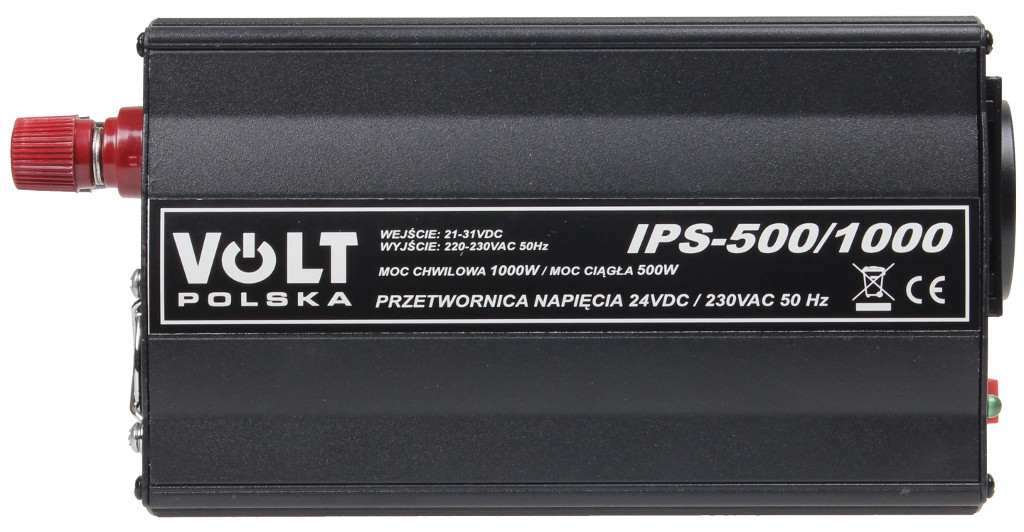 PRZETWORNICA VOLT POLSKA IPS-500/1000 24V / 230V 500/1000 W-1891630