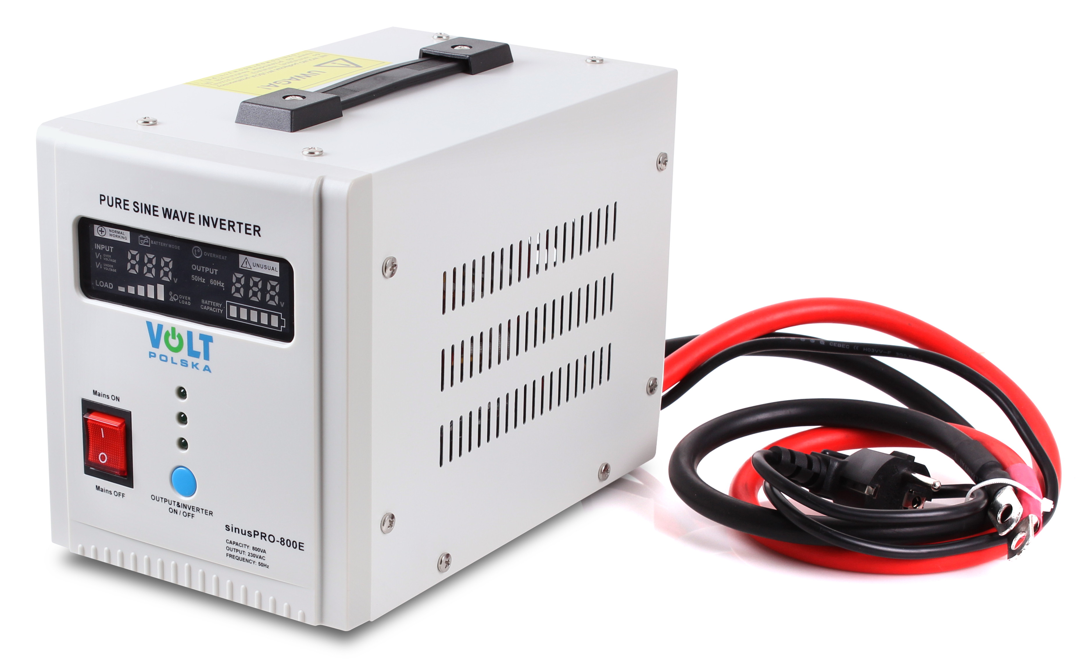PRZETWORNICA VOLT POLSKA SINUSPRO-800E 12V 500/800W-1825944