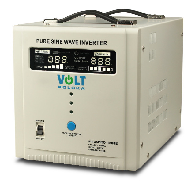 PRZETWORNICA VOLT POLSKA SINUSPRO-1500E 12V 1050/1500W-1892174