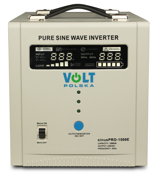 PRZETWORNICA VOLT POLSKA SINUSPRO-1500E 12V 1050/1500W-1826451