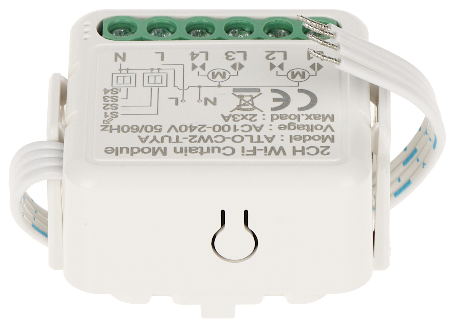 PODWÓJNY INTELIGENTNY STEROWNIK ROLET ATLO-CW2-TUYA Wi-Fi, Tuya Smart-1568556