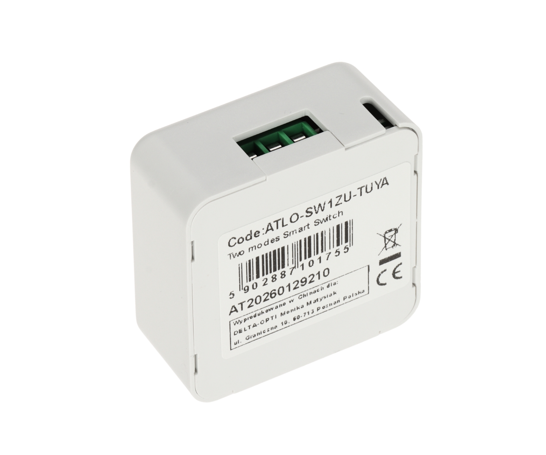 INTELIGENTNY PRZEŁĄCZNIK ATLO-SW1ZU-TUYA ZigBee, Tuya Smart-1974185