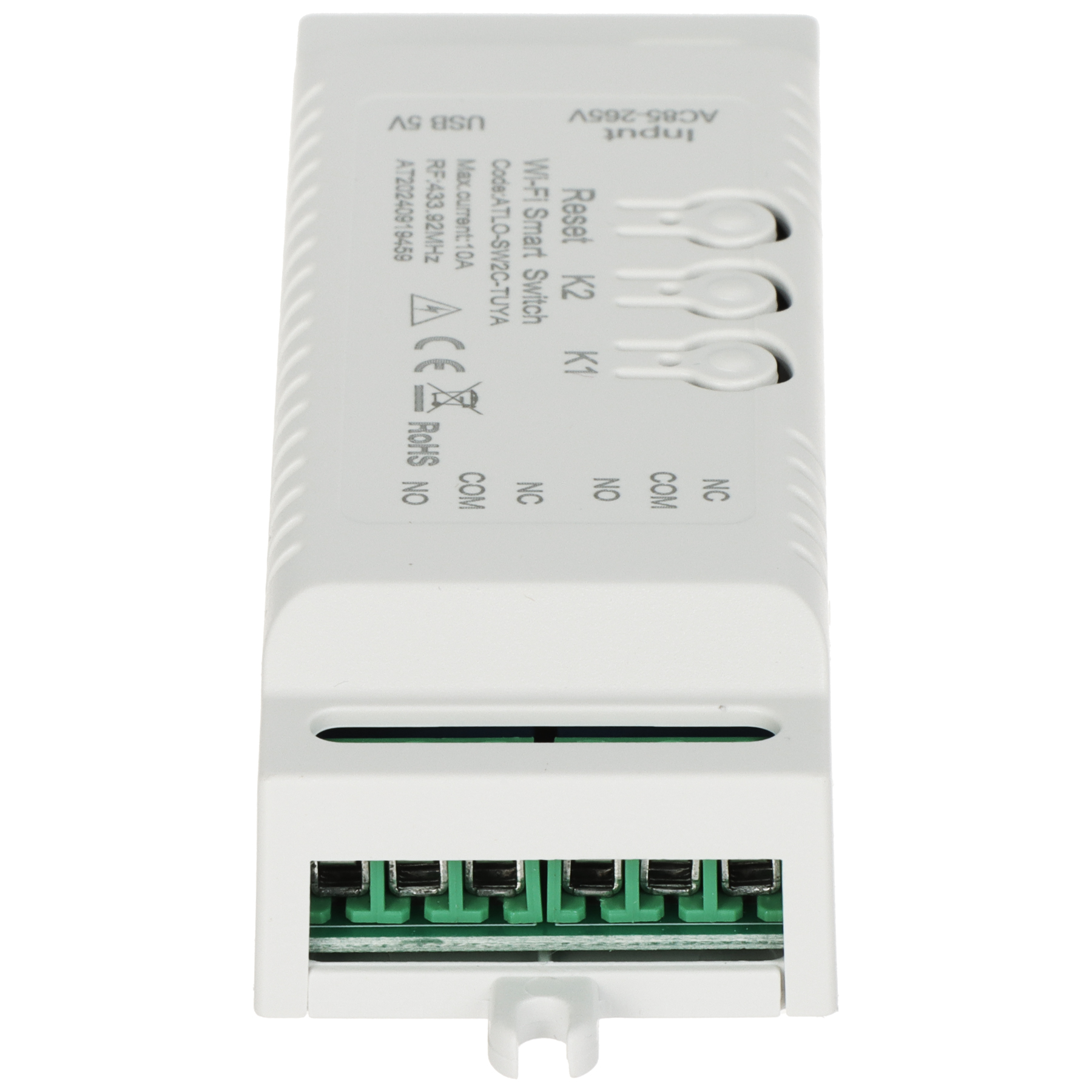 INTELIGENTNY PRZEŁĄCZNIK ATLO-SW2C-TUYA Wi-Fi, Tuya Smart-1708645