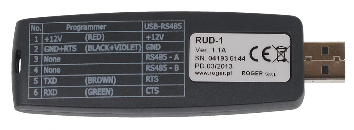 INTERFEJS KOMUNIKACYJNY RUD-1 RS-485-907208