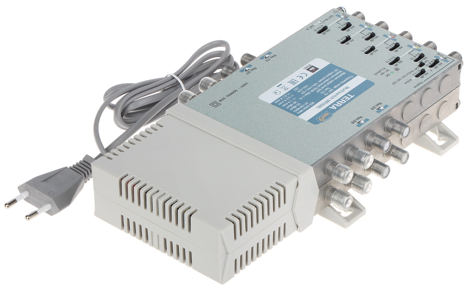 MULTISWITCH MR-908L 9 WEJŚĆ/8 WYJŚĆ TERRA-919894