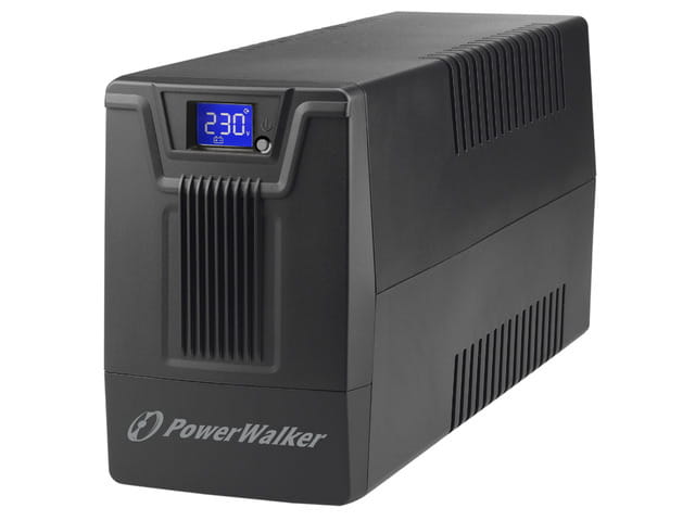 UPS POWERWALKER LINE-INTERACTIVE 600VA SCL 2X PL 230V, RJ11/45 IN/OUT, USB, LCD-1151318